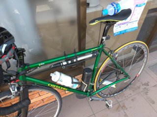 大堀町セブンで補給