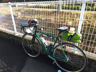 今庄のファミマで最初の休憩