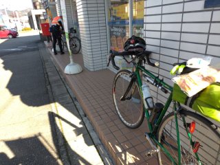 越前大野のローソンで補給